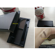 佩翹封面小砍刀野生眉筆雙色眉粉霧絨眉粉不暈染易上色 01雙色眉粉mac黑色灰色