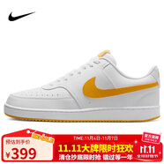 耐克NIKE板鞋男子復古緩震COURT VISION運動鞋HF1744-100大學金40.5