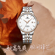 天王（TIAN WANG）手表男士 生日禮物昆侖系列鋼帶機械表GS5876TP.D.TP.W