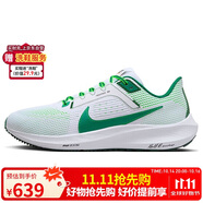 耐克NIKE跑步鞋男飛馬40氣墊PEGASUS 40運(yùn)動(dòng)鞋F(xiàn)J0329-100白綠40.5