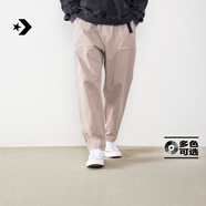 匡威（Converse）官方 秋冬新品男工裝風(fēng)腰帶收口長(cháng)褲休閑褲子MCJ128 MCJ128-X9V S (165/74A)