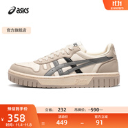 亞瑟士ASICS男鞋女鞋運動休閑鞋復(fù)古籃球鞋百搭板鞋 COURT MZ 白色/灰色 43.5
