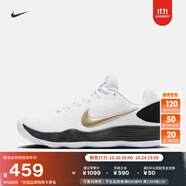 耐克男子實戰(zhàn)籃球鞋冬季抗扭低幫NIKE HYPERDUNK 2017 LOW HV1793 170白/金屬金/黑 45