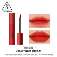 3ce霧面慕斯唇釉唇膏啞光生日禮物禮物送女友-B 絲絨草莓#START NOW