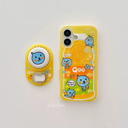 TKHEX2Case創(chuàng  )意可愛(ài)卡通橙汁酷兒飲料瓶蓋磁吸15適用16pro蘋(píng)果16ProMax手機殼iphone16全包1413Promax 單殼可無(wú)線(xiàn)充電 iPhone16