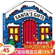 英文原版 Search and Find Santa's Gifts 圣誕老人的禮物在哪里 拉拉操作書 異形紙板書 圣誕節(jié)趣味翻翻書 Roger Priddy 綠山墻 . 綠山墻圖書