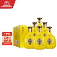 永豐牌 北京二鍋頭 炫彩黃 清香型白酒 42度 500ml*6瓶 整箱裝