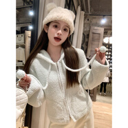 ZZ&FFFF BLUE 奶芙塔塔 3色軟糯毛巾料短款連帽開(kāi)衫厚實(shí)保暖奶fufu上衣 薄荷綠毛巾料短款連帽開(kāi)衫_現貨48小時(shí)發(fā) S _藍藍尺碼