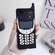 奇立彩創(chuàng  )意個(gè)性諾基亞游戲機適用小米MIXFlip手機殼折疊屏榮耀MagicVFlip保護套立體浮雕小米mixfold4防 黑色大哥大立體浮雕 小米MIXFlip