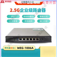 維盟千兆有線(xiàn)路由器多WAN口寬帶疊加出租屋公寓pppoe撥SD-WAN組網(wǎng) WEG-1006A(帶機80臺)支持2500兆
