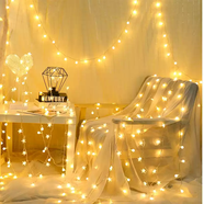 詠幻發(fā)光小燈串露營(yíng)掛樹(shù)上的彩燈不插電電池款led帳篷露營(yíng)燈泡閃串燈 20米200燈插電款