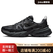 耐克（NIKE）舒適運(yùn)動(dòng)網(wǎng)布皮革防滑耐磨低幫跑步鞋男女同款黑色 36