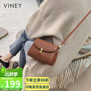 viney包包女包牛皮斜挎包洋氣輕奢單肩手機(jī)包生日禮物品牌送女友老婆