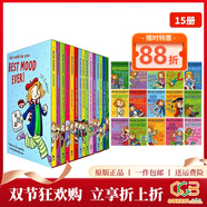 英文原版 稀奇古怪小朱迪系列和她的伙伴 Judy moody and friends 情商啟蒙校園正能量 章節橋梁書(shū) Stink 綠山墻 【新品】Judy Moody 15冊盒裝 章節書(shū)