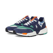 Polo Ralph Lauren男士板鞋老爹鞋透氣吸汗輕便舒適緩震圓頭系帶織物內襯撞色休閑 Head of Char Color-Block 46