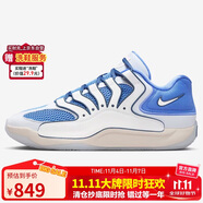 耐克NIKE男子籃球鞋 KD18 EP 運動鞋HV1991-401藍/藏青 42