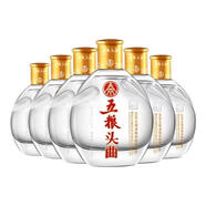 五糧液總廠五糧頭曲小酒45度100ml小瓶濃香型白酒 45度 100mL 6瓶 2016年五糧頭曲小酒