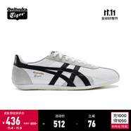 Onitsuka Tiger鬼塚虎男鞋 慢跑鞋透氣輕便男女款運動休閑鞋RUNSPARK 白色/黑色（1183B480-105） 40.5