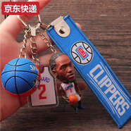歐文周邊手辦球星公仔鑰匙扣掛件科比詹姆斯杜蘭特庫里籃球人偶7 2號倫納德公仔套裝