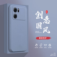 小寸心oppoK1手機(jī)殼K10液態(tài)殼K10 4G全包軟硅膠防摔保護(hù)套新款鏡頭 OPPOK10熏衣灰-YT000純色