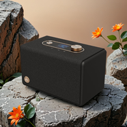 杰科Q25無(wú)線(xiàn)藍牙音箱 QQ音樂(lè )聯(lián)名款臻品音質(zhì) HiFi級一體式音響 居家音響 桌面音響wifi無(wú)線(xiàn)音箱2.1立體 墨玉黑+戶(hù)外便攜手提包