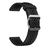 躍我適用Amazfit T-Rex智能手表保護套 透氣尼龍表帶T-Rex3原裝表鏈配件 防摔TPU保護殼鋼化膜 黑色【S4官款透氣硅膠】 華米Amazfit T-REX2代+鋼化膜兩張