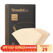 Mongdio咖啡濾紙扇形滴漏式美式咖啡機手沖咖啡過(guò)濾紙102型100片