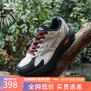 美津濃（MIZUNO）【RACER S】軟底輕便運動跑步鞋男女同款緩震透氣休閑慢跑鞋 03/紅白機【RACERS 2.0】 37 (235mm)