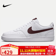 耐克（NIKE）男子減震休閑鞋COURT VISION運動鞋秋冬DH2987-113 紅白 41 