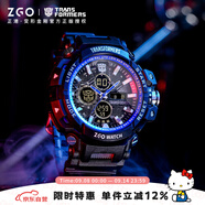正港（ZGO）變形金剛 手表男學(xué)生初高中生電子手表軍人當(dāng)兵入伍專用手表 883