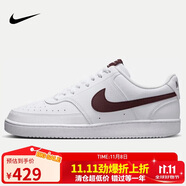 耐克（NIKE）男子減震休閑鞋COURT VISION運動鞋秋冬DH2987-113 紅白 42.5 