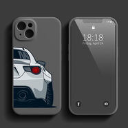 動(dòng)漫汽車iPhone17蘋果16141315promax手機(jī)殼11硅膠12磨砂xs78 硅膠殼P4BlackS225 iPhone14ProMax