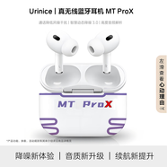 優(yōu)蕊奈斯 URINICE華強北旗艦五代入耳式MTProX真無(wú)線(xiàn)藍牙耳機通話(huà)主動(dòng)降噪全功能PRO2送男朋友禮物安卓蘋(píng)果手機通用 白色/MTPROX旗艦版 贈品：透明保護殼+掛繩+備用耳帽