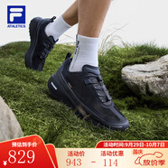 斐樂(lè )（FILA）官方男鞋NUVOLE 3 ATR戶(hù)外鞋2025夏柔云3 跑步鞋 瀝青灰-AP 41