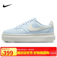 耐克（NIKE）女子休閑鞋NIKE COURT VISION運動鞋DZ5394-400天藍白37.5