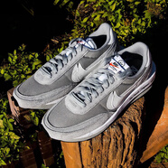 耐克（NIKE）X Sacai聯(lián)名黑藍(lán)藤原浩黑厚底跑步鞋DH2684-400 DH2684-001 37.5