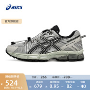 亞瑟士ASICS跑步鞋女鞋透氣運動(dòng)鞋越野抓地耐磨跑鞋 GEL-KAHANA 8 FL 銀灰色/黑色 40