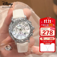 迪士尼（Disney）女款手表時尚ins風少女腕表防水輕奢小眾高級女士手表情人節(jié)禮物