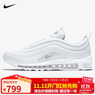 耐克男子休閑鞋AIR MAX 97運動鞋921826-101 白色 41 