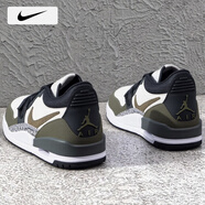 耐克（NIKE）男鞋球鞋 25秋季新款AIR JORDAN312運動(dòng)鞋休閑訓練氣墊籃球鞋子男 120-狼灰/橄欖綠/曬圖退10 39 （內長(cháng)245mm）