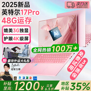 HUAKIN【國家免息X補貼35%】2025英特爾17代Pro酷睿i9獨顯筆記本電腦高性能輕薄游戲本大學(xué)生設計辦公AI 英特爾17代Pro粉AI+媲美獨顯+游戲設計 48G超速運存+2T固態(tài)（下單豪華