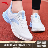 安踏女鞋易彎折跑鞋軟底夏季皮網(wǎng)緩震耐磨休閑運(yùn)動(dòng)鞋防滑旅游鞋跑鞋 【店長(zhǎng)推薦-網(wǎng)面】白/藍(lán)5501-6 37.5 （女6.5）