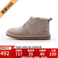 UGG美版秋冬男女經(jīng)典靴紐姆系列綁帶休閑溫暖迷你靴3236/1094269 1094269女款-牡蠣灰色 40