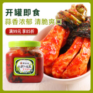 富爸爸 小蘿卜泡菜 750g/瓶 即食 韓國(guó)泡菜酸脆可口下飯咸菜 