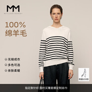 麥檬MM爆款寬松連帽質(zhì)感針織衫毛衣上衣25秋冬新款 連帽-長袖-白色5G8933311 S