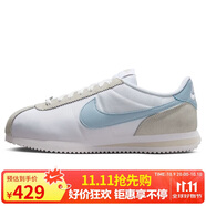 耐克NIKE休閑鞋女子板鞋阿甘鞋CORTEZ運動鞋DZ2795-100白藍38.5