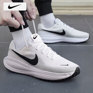 耐克（NIKE）男鞋網(wǎng)面鞋 25秋季新款運動鞋透氣登山休閑鞋減震耐磨跑步鞋子男 101-白色黑勾/曬圖退10【元】/建議拍大半碼 42 （內(nèi)長265mm）
