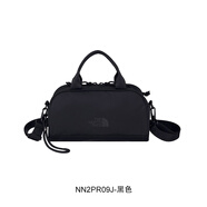 北面（The North Face）休閑百搭TNF單肩斜挎包手提包男女保齡球包 黑色 均碼