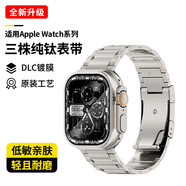 BOEYOiwatch表帶鈦合金 適用AppleWatch Ultra2純鈦表帶蘋果S10手表帶i 鋼鐵俠和變形金剛純鈦表帶系列請(qǐng)拍【此項(xiàng)】 適用：Apple_Watch_Series10【4