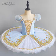 芭蕾舞裙女童小天鵝舞蹈演出服兒童蓬蓬裙高端新款公主裙粉色 歐洲公主 100